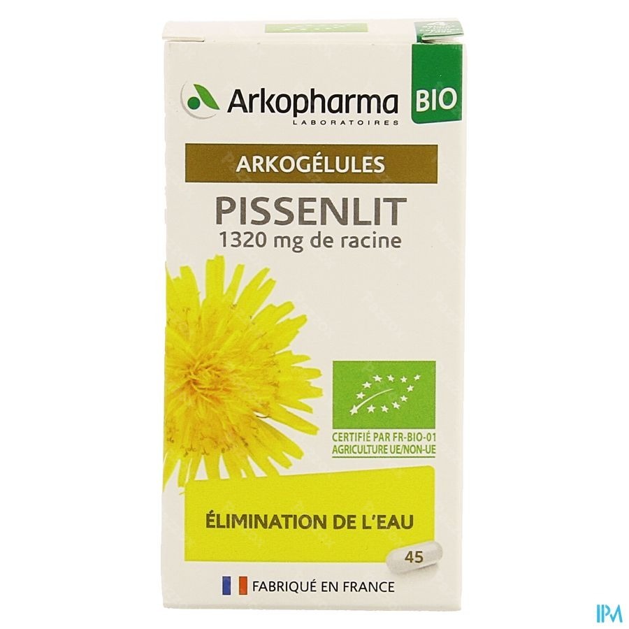 Arkogelules Pissenlit Bio Caps 45 Nf