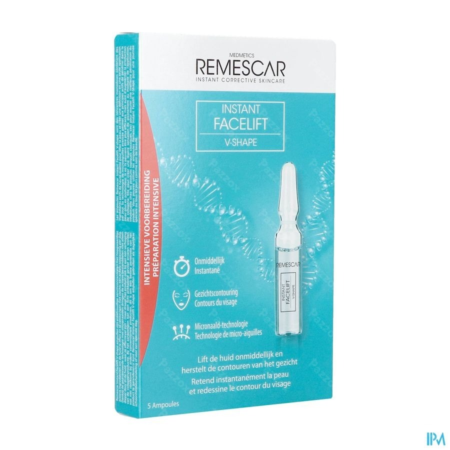 Remescar Instant Facelift V-shape Amp 5x2ml