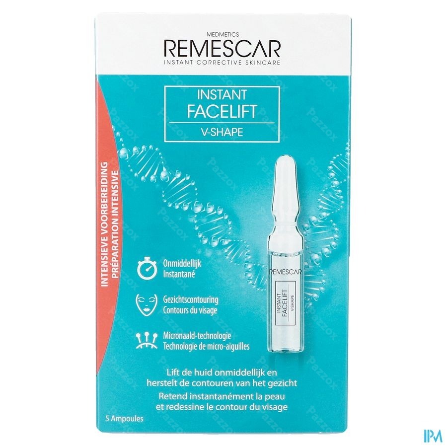 Remescar Instant Facelift V-shape Amp 5x2ml