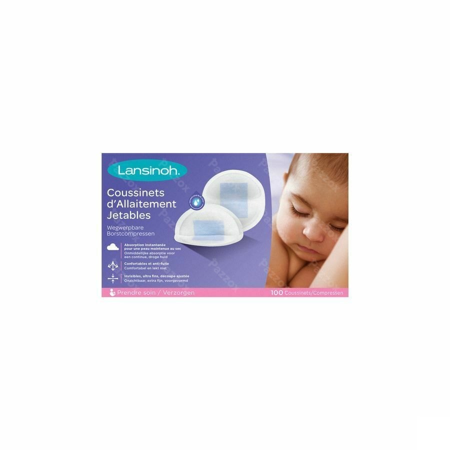 Lansinoh Coussinets Allait. Jet.blue Lock Core 100
