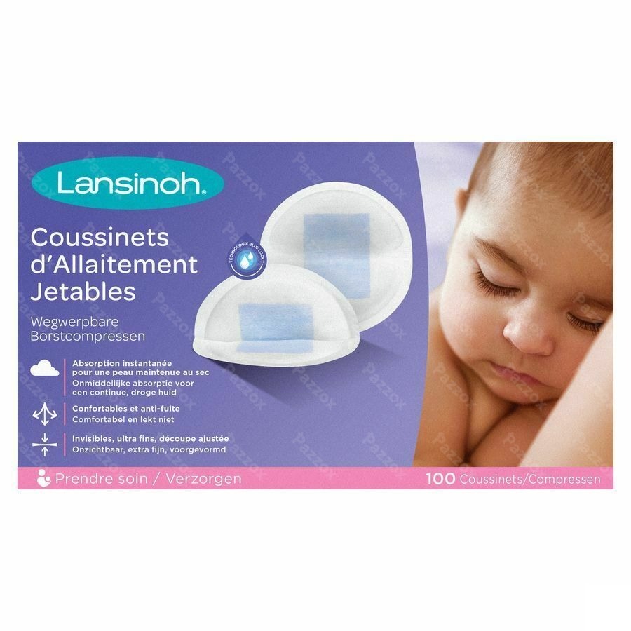 Lansinoh Coussinets Allait. Jet.blue Lock Core 100