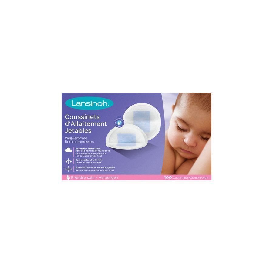 Lansinoh Coussinets Allaitements Jetables 100 Nf