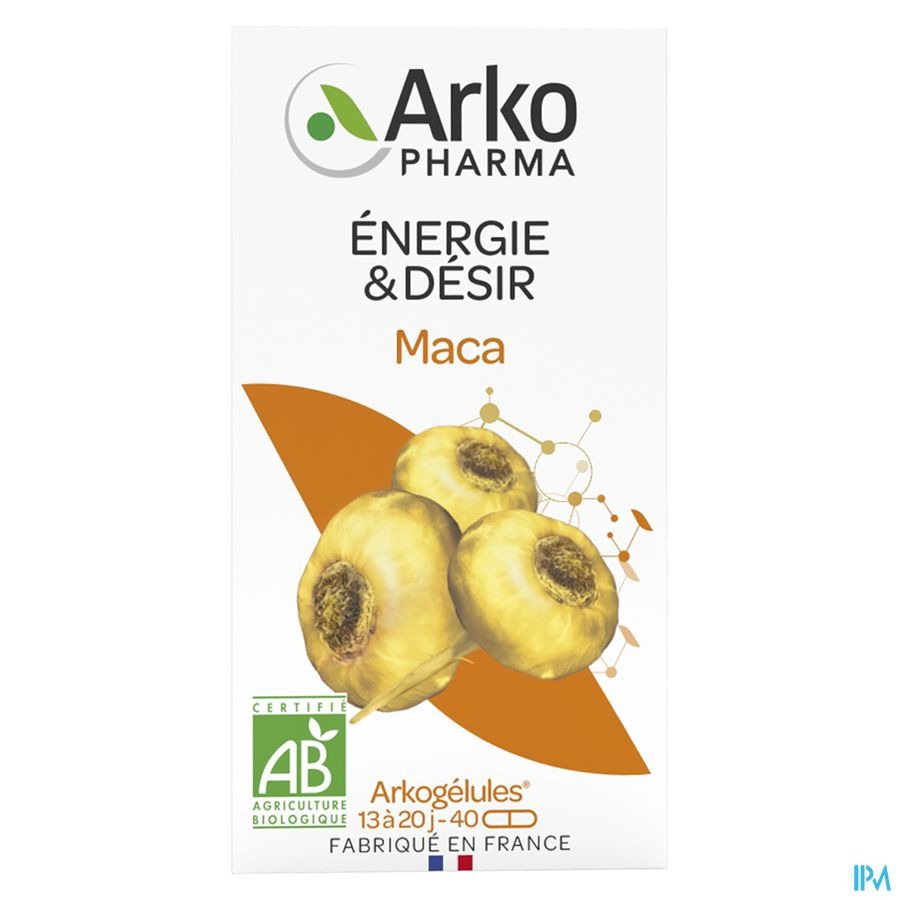 Arkogelules Maca Bio Caps 40