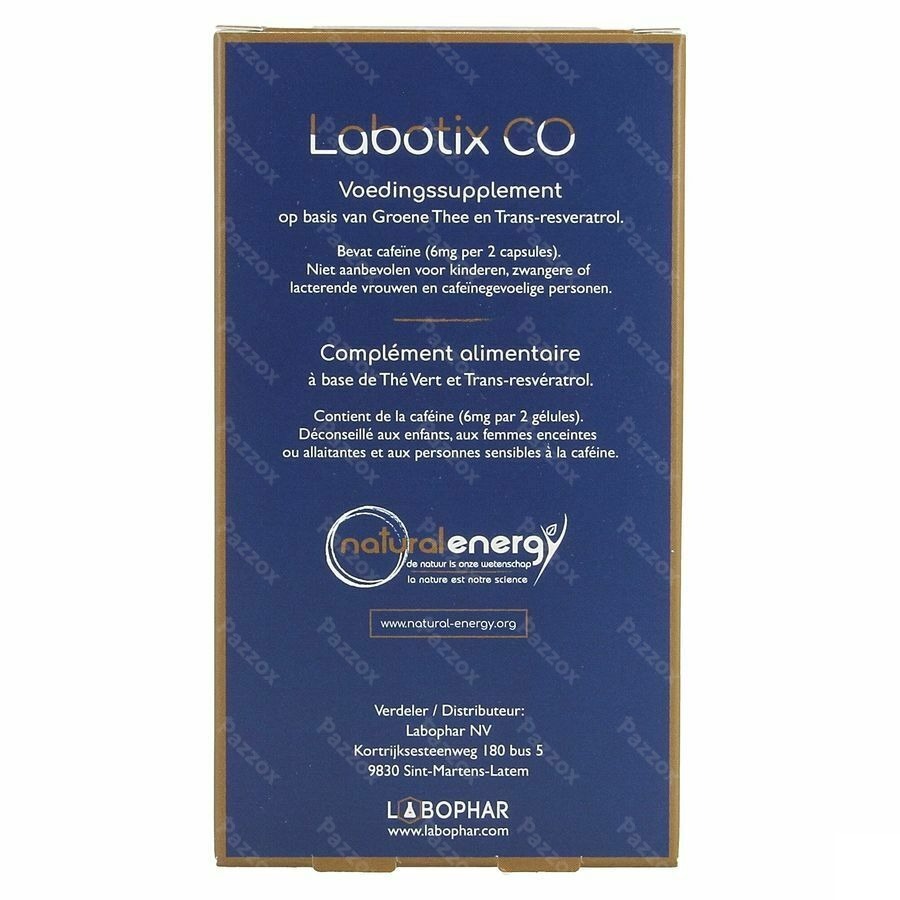 Natural Energy Labotix Co V-caps 60
