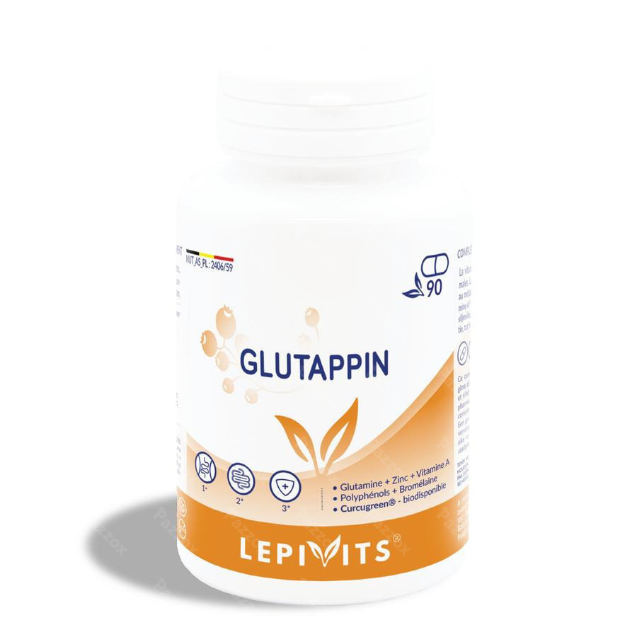 Lepivits Glutappin Pot Caps 90 Nf