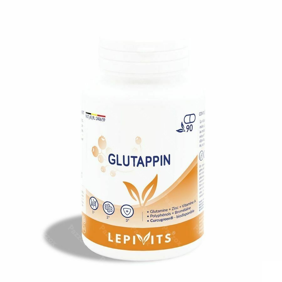 Lepivits Glutappin Pot Caps 90 Nf