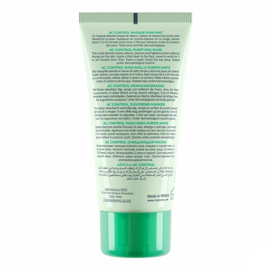 Topicrem Ac Masque Purifiant 50ml