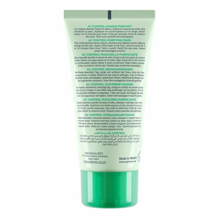 Topicrem Ac Masque Purifiant 50ml