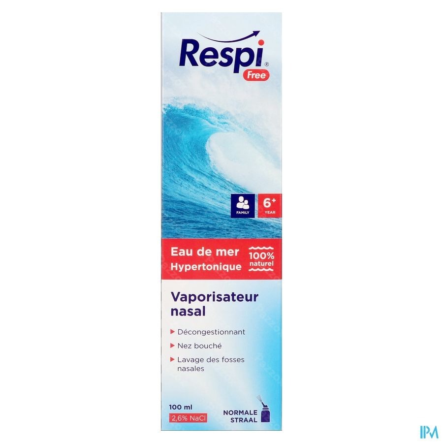 Respi Free Hypertonic Family Spray 100ml