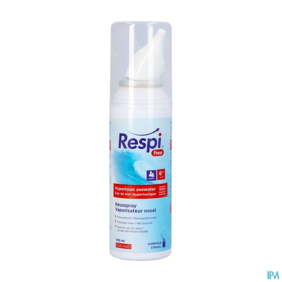Respi Free Hypertonic Family Spray 100ml