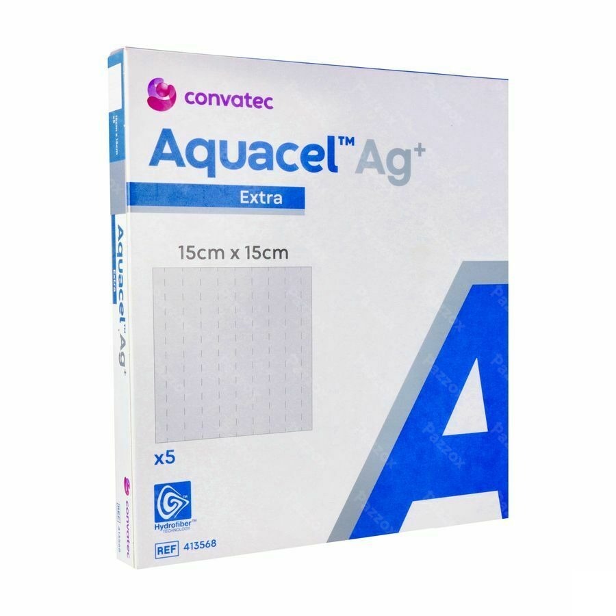 Aquacel Ag+ Extra 15 X 15cm 5 413568