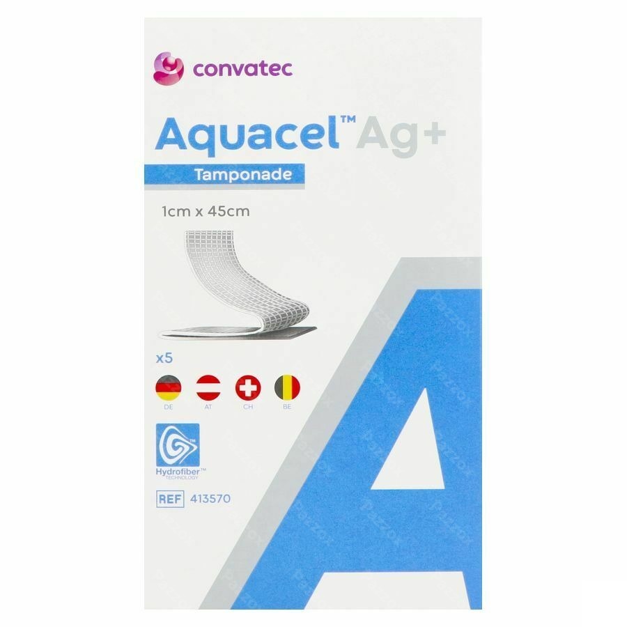 Aquacel Ag+ Extra Meche 1 X 45cm 5 413570