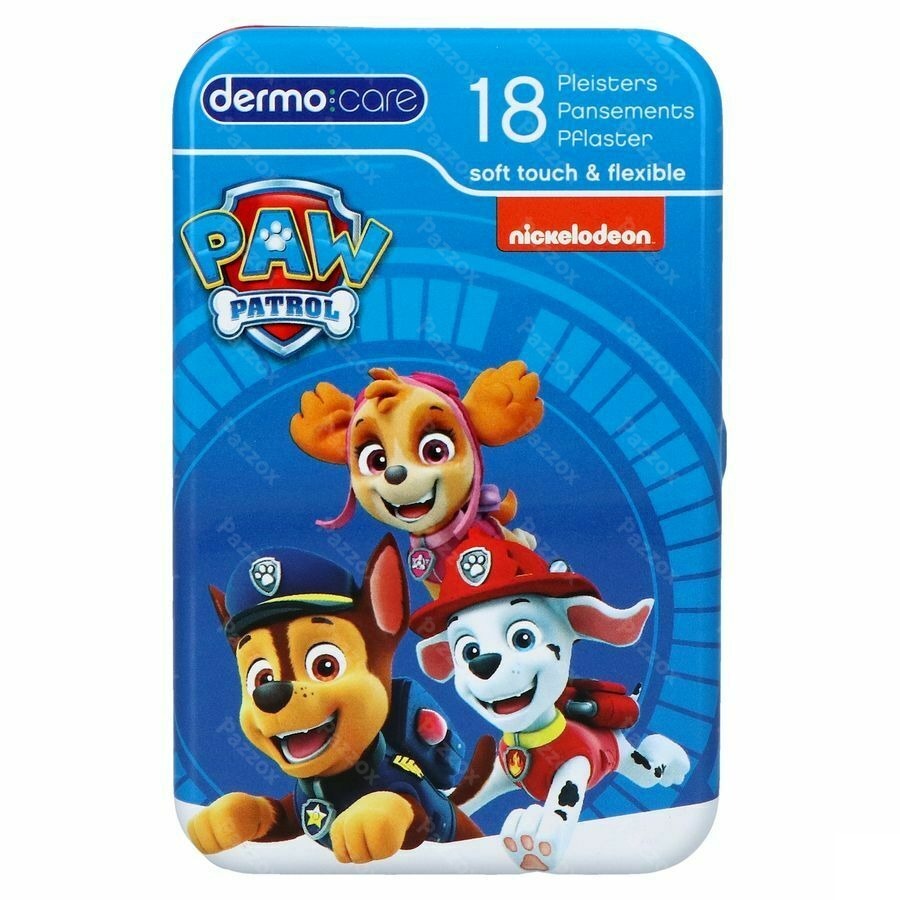 Dermocare Doux &amp; Sensible Paw Patrol Pansements 18