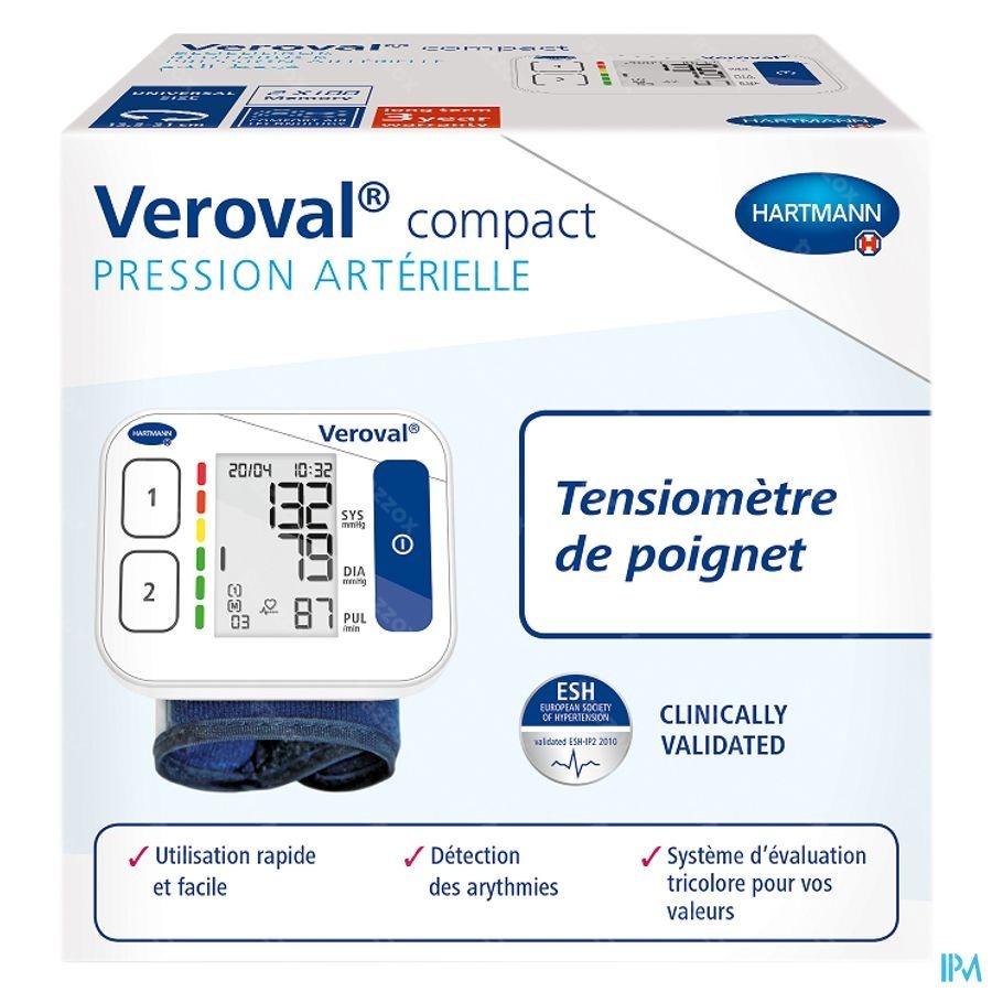 Hartmann Veroval Compact Tensiomètre Au Poignet