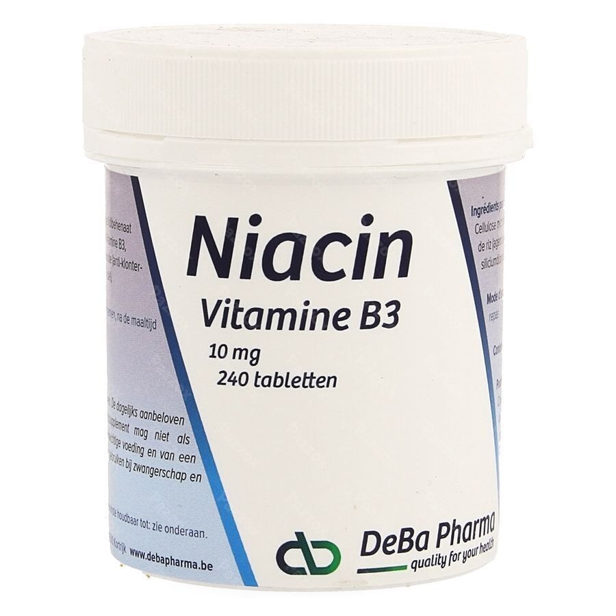 Niacin 10mg Caps 240 Deba
