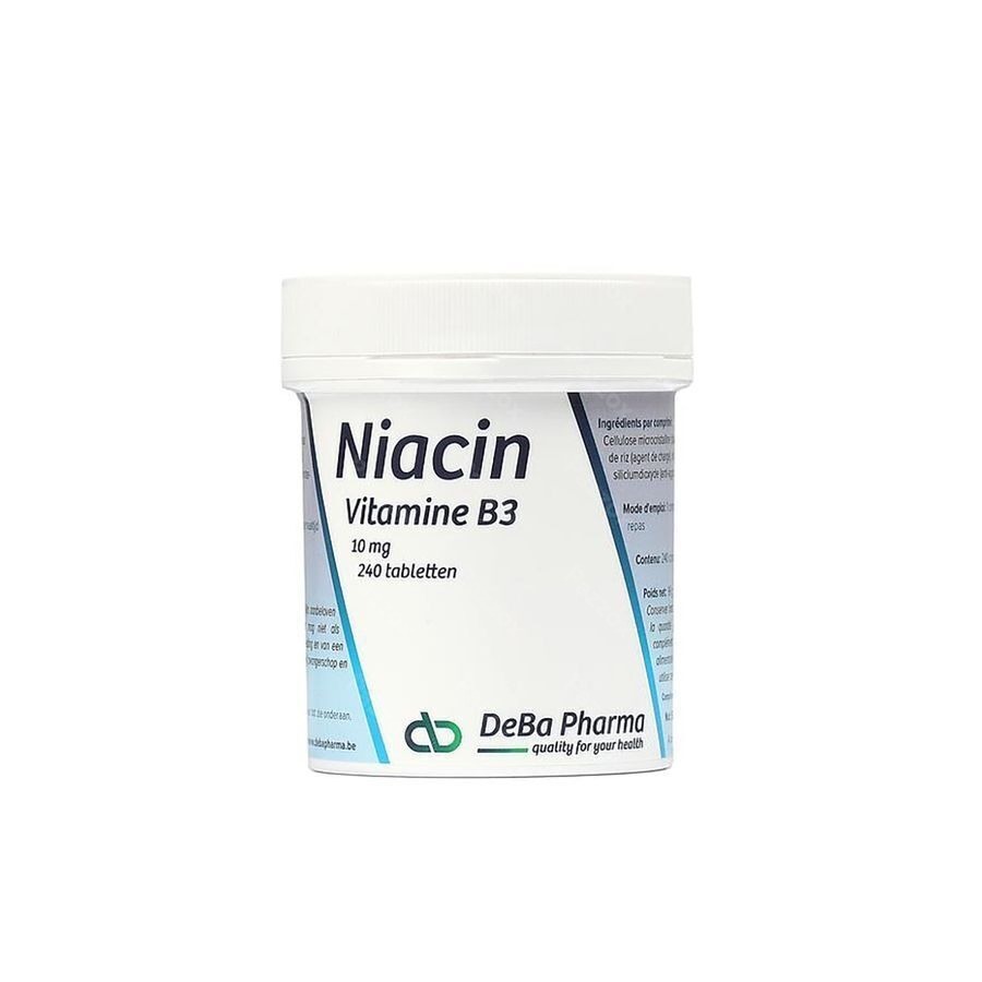 Niacin 10mg Caps 240 Deba