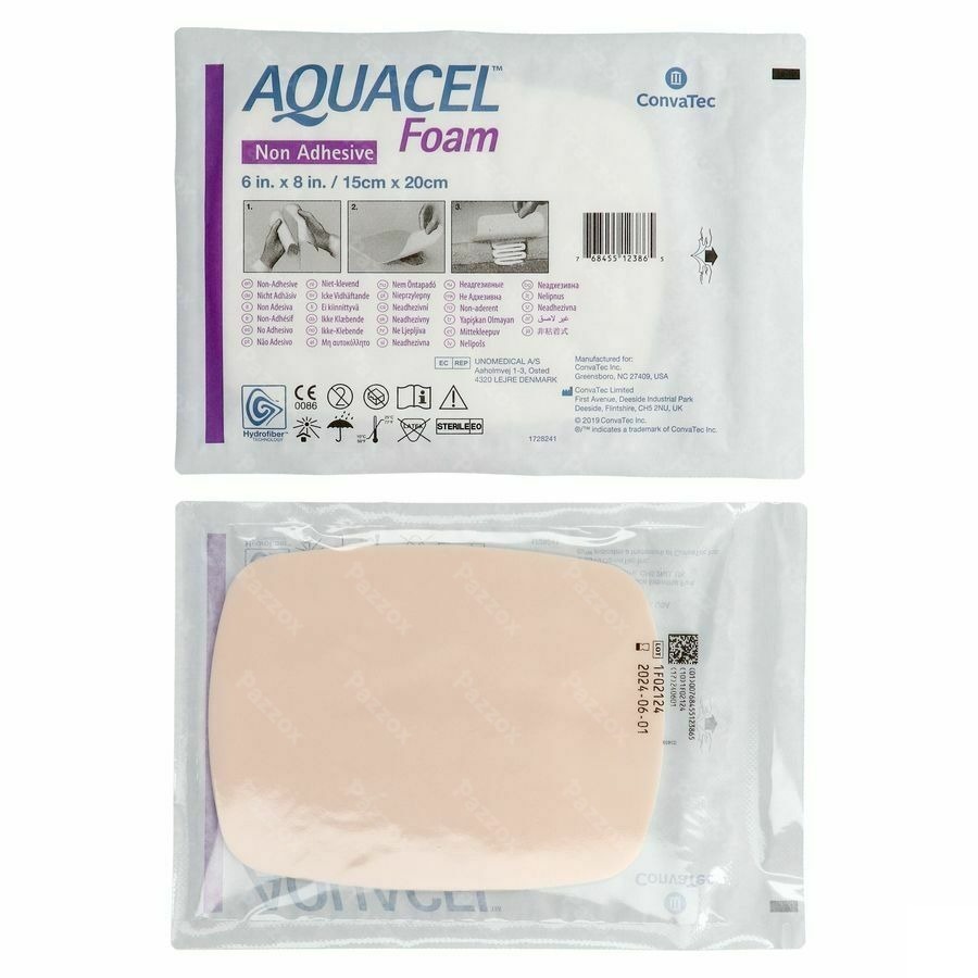 Aquacel Foam Non-adhesif 15x20cm 5