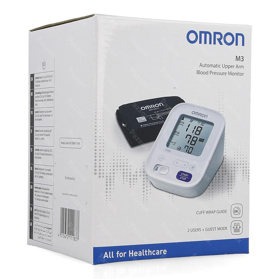 Omron M3 Tensiometre Bras Automatique - Pazzox, pharmacie en ligne