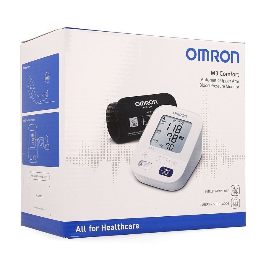 Omron M3 Comfort Tensiometre Bras Automat.