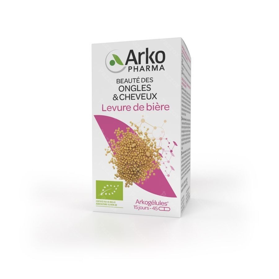 Arkogelules Levure Biere Bio Caps 45