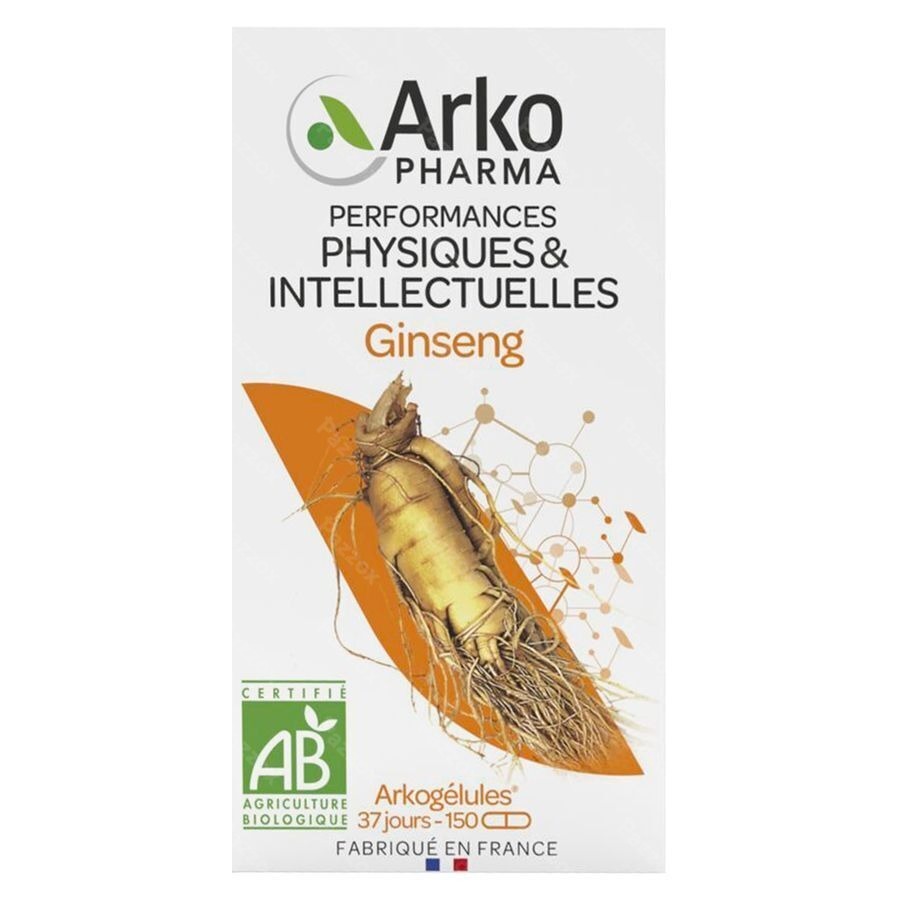 Arkogelules Ginseng Bio Caps 150