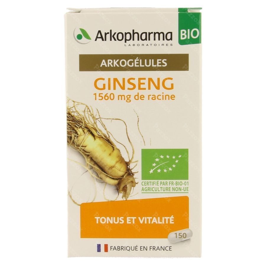 Arkogelules Ginseng Bio Caps 150