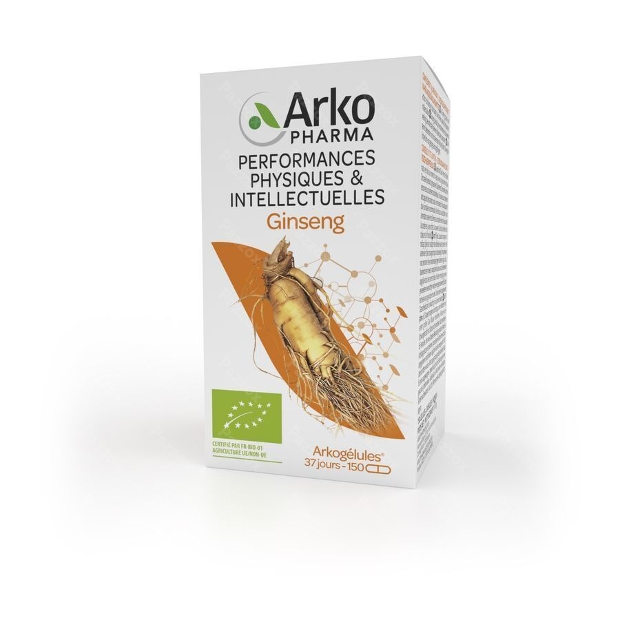 Arkogelules Ginseng Bio Caps 150