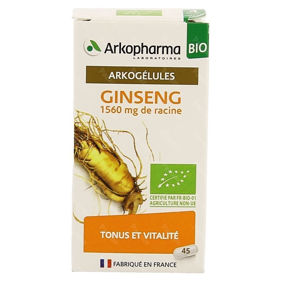 Arkogelules Ginseng Bio Caps 45