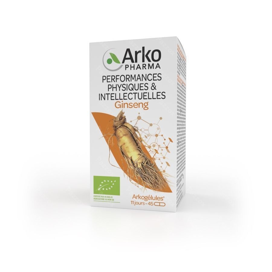 Arkogelules Ginseng Bio Caps 45