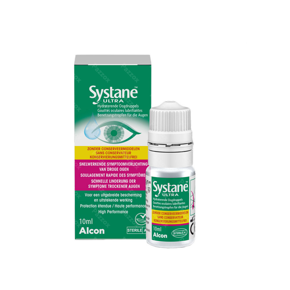 Systane Ultra Gouttes Oculaires Lubrifiantes Sans Conservateur 10ml