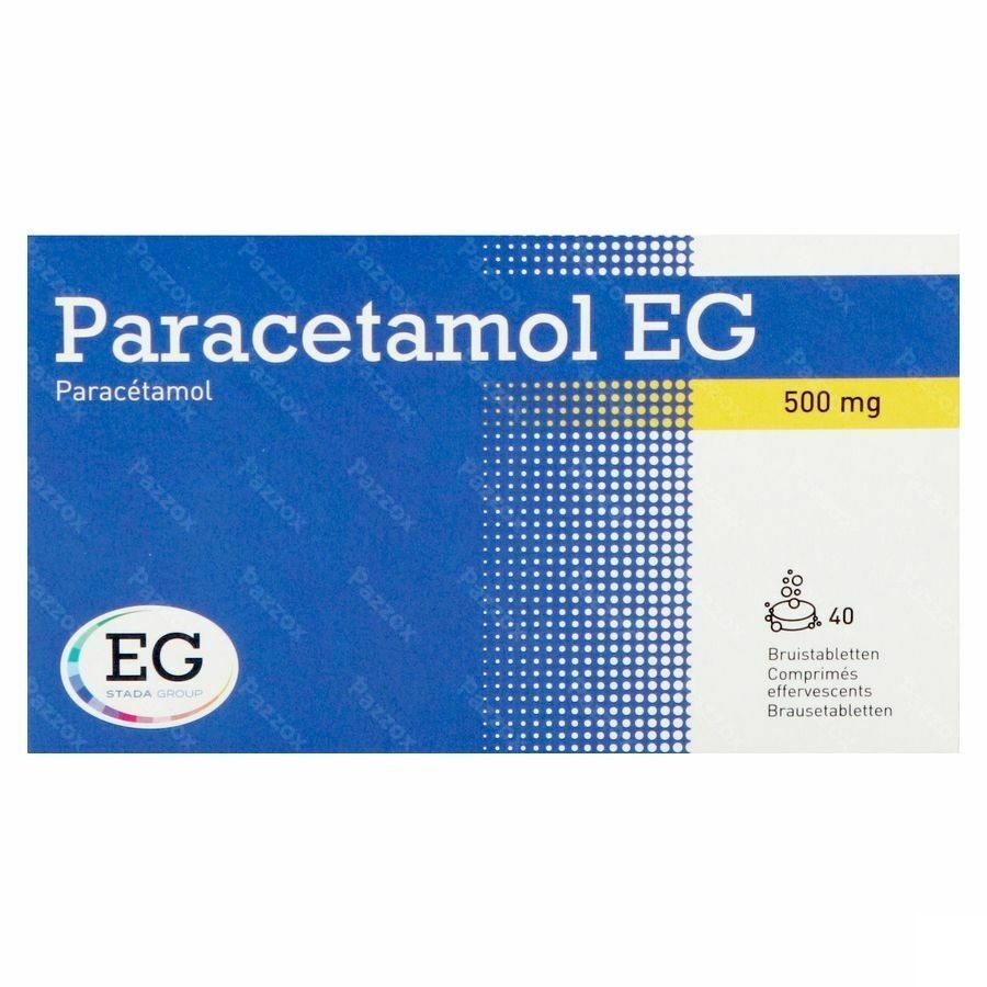 Paracetamol EG 500 Mg           Comp Eff. 40X500Mg