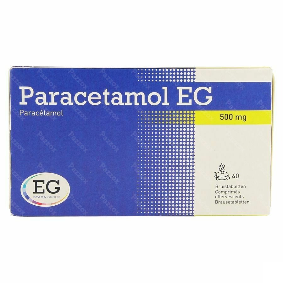 Paracetamol EG 500 Mg           Comp Eff. 40X500Mg