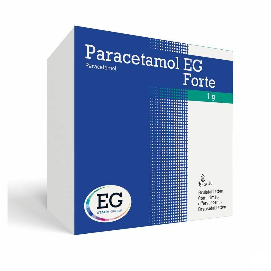 Paracetamol EG 1000 Mg         Comp Eff. 20X1000Mg