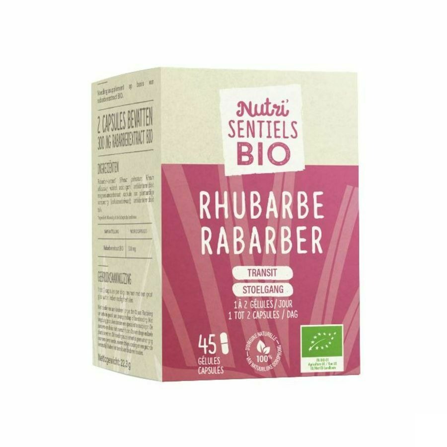 Nutrisentiels Rhubarbe Bio Comp 45