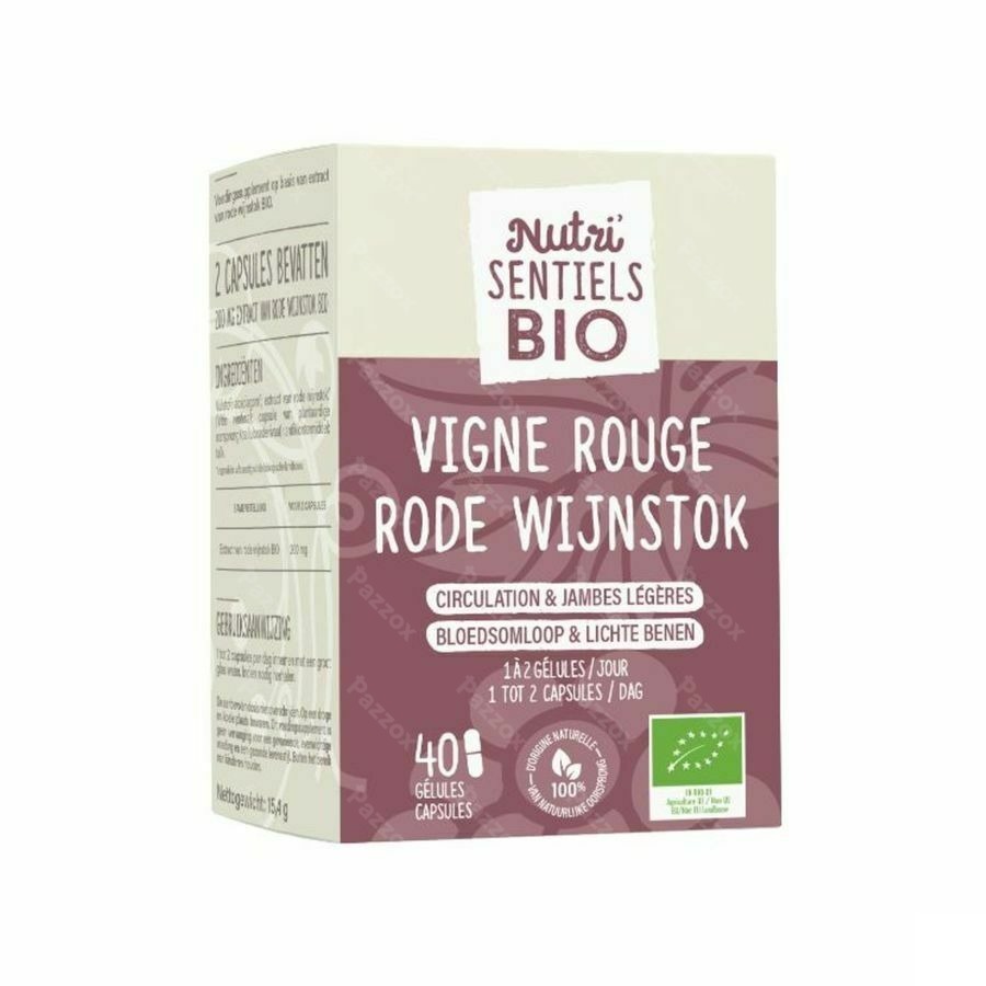 Nutrisentiels Vigne Rouge Bio Comp 40