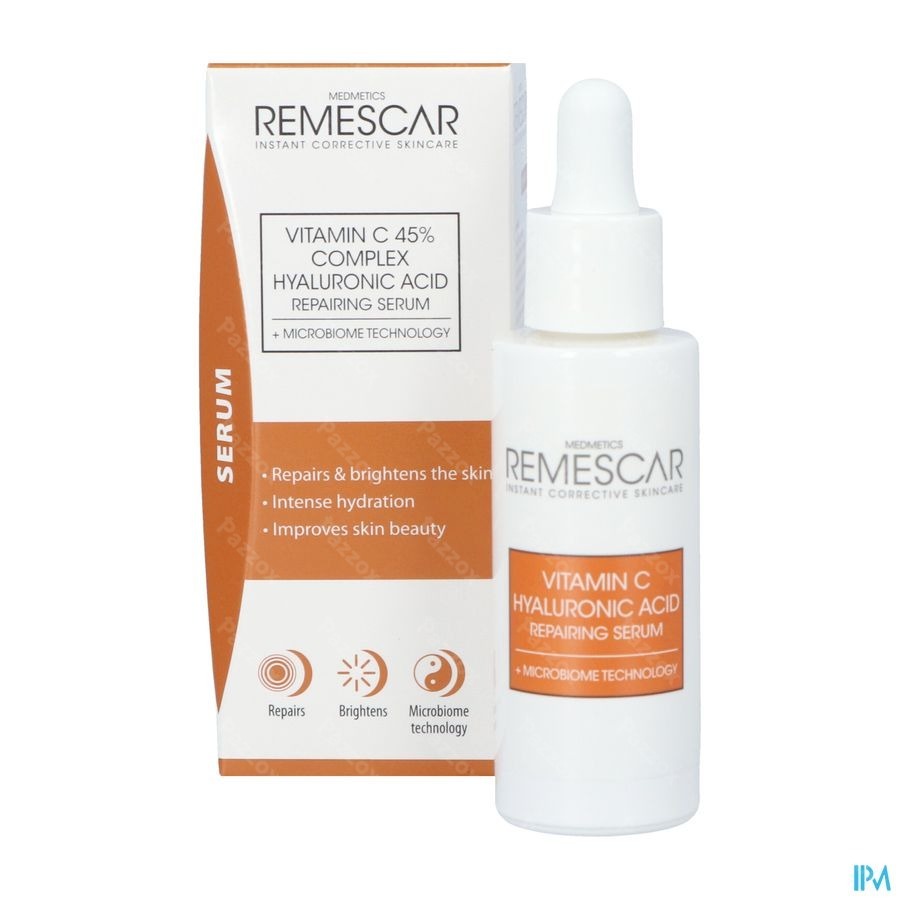 Remescar Vitamine C & Acid Hyaluron Serum Réparateur 30ml