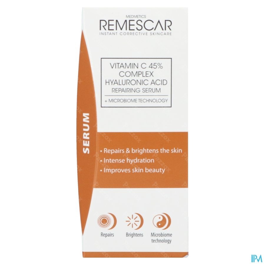 Remescar Vitamine C & Acid Hyaluron Serum Réparateur 30ml