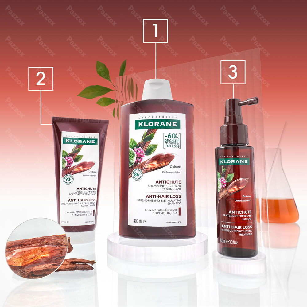 Klorane Force Cheveux Fatigués Shampoing Quinine & Edelweiss 200ml