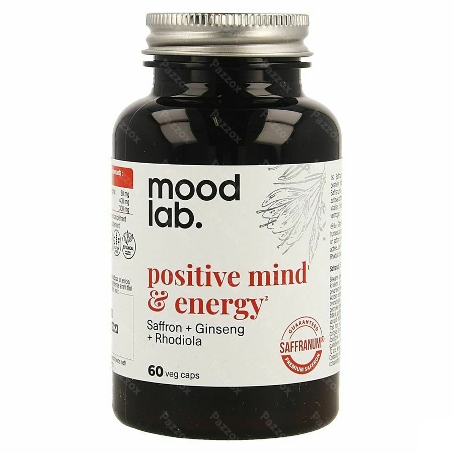 Moodlab Positive Mind & Energy 60 Capsules