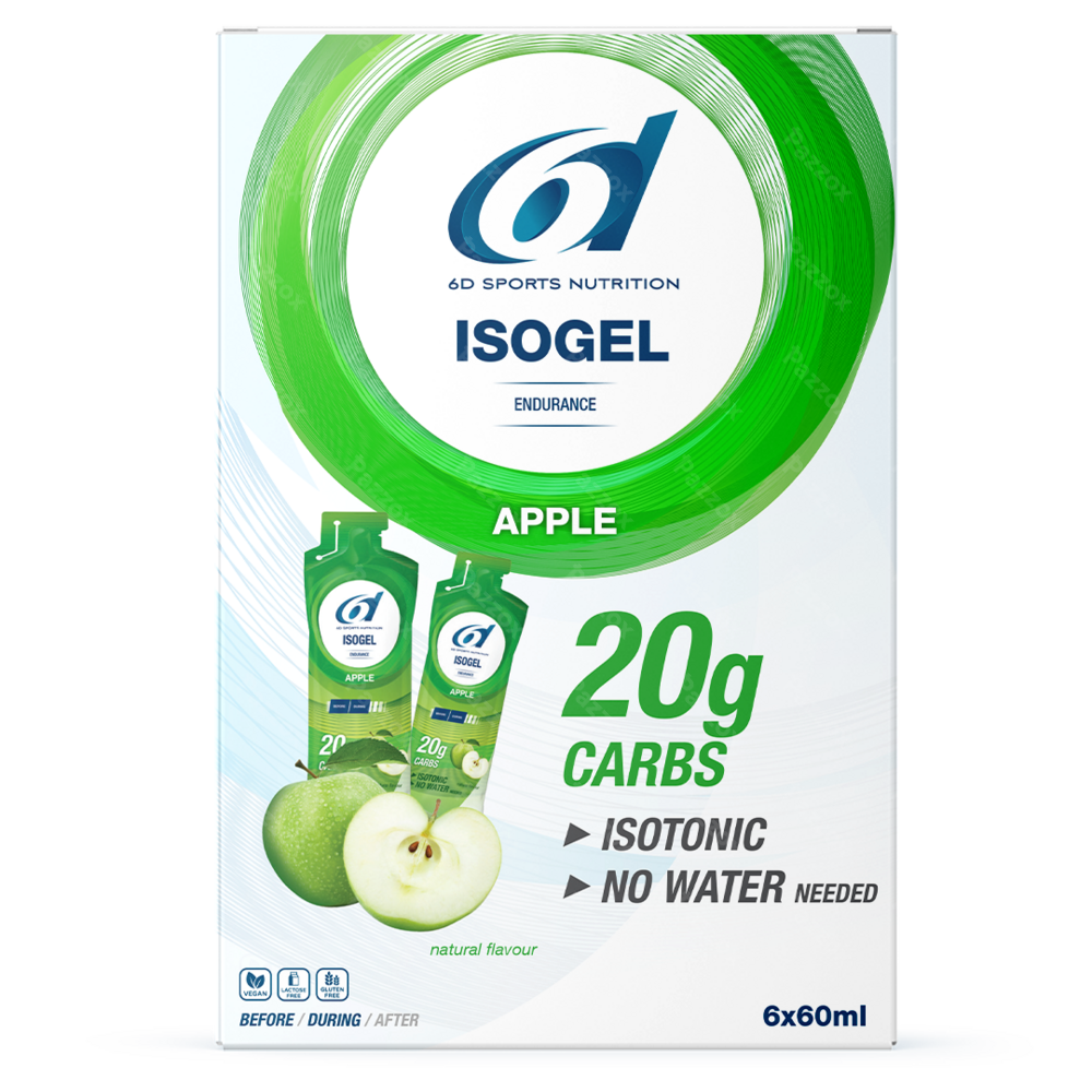 Sports Nutrition Isogel pomme 6x60ml