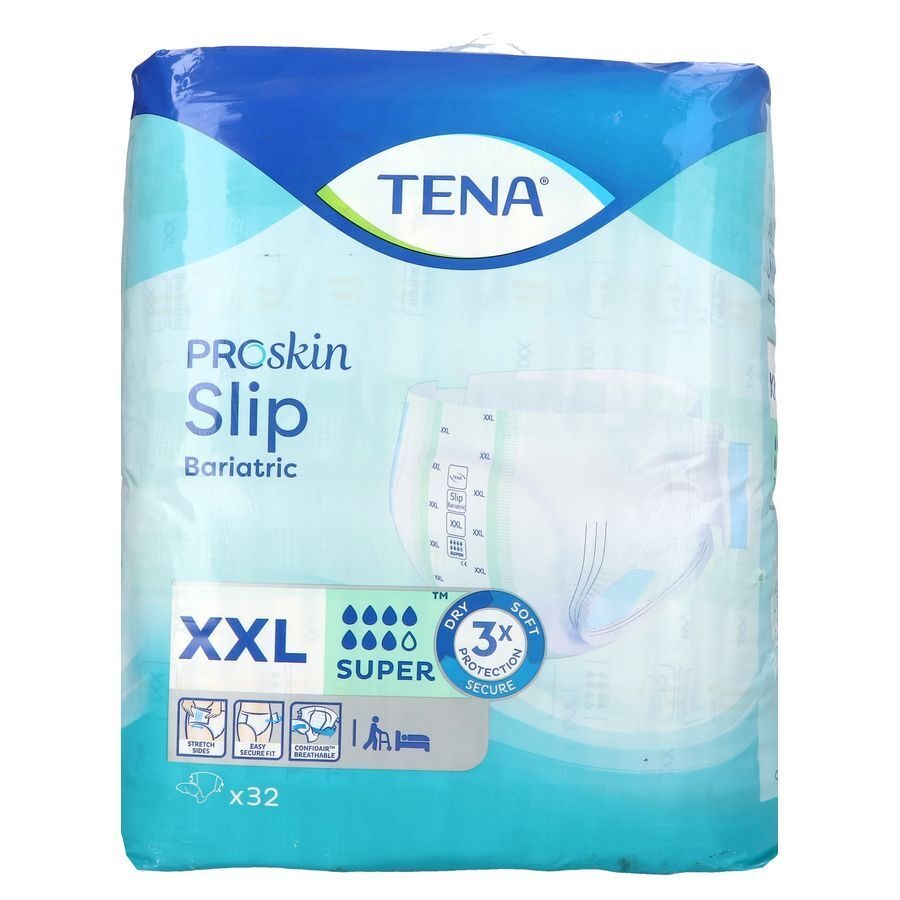 Tena Proskin Slip Bariatric Xxl 32