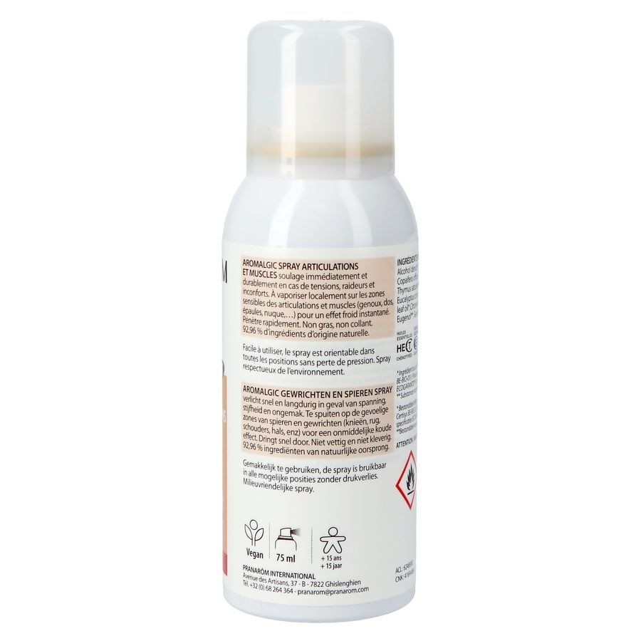 Pranarôm Aromalgic Spray Concentre Bio 75ml