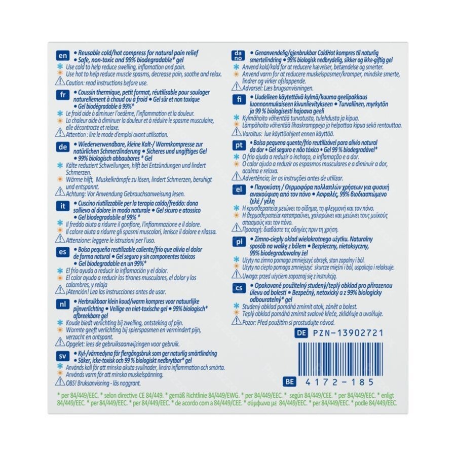 N1573dab Nexcare Coldhot Therapy Pack Pack Mini, 110 Mm X 120 Mm