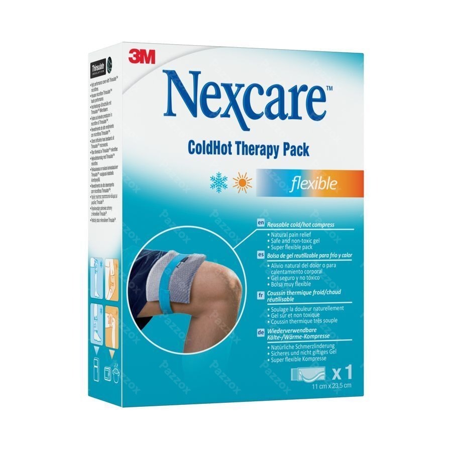 15710dab Nexcare™ Coldhot Therapy Pack Pack Flexible Thinsulate, 235 Mm X 110 Mm