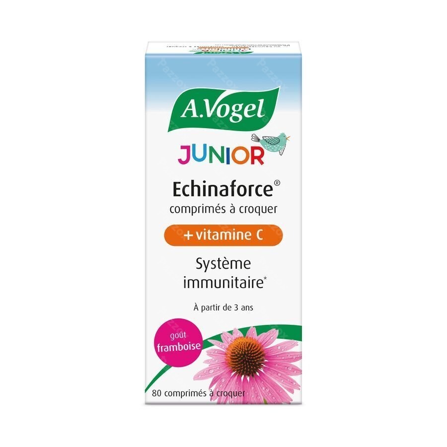A.Vogel Echinaforce Junior + Vit C 80 Comprimés