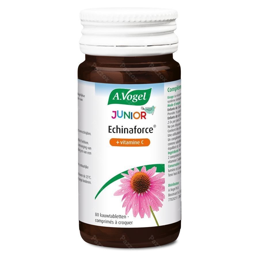 A.Vogel Echinaforce Junior + Vit C 80 Comprimés