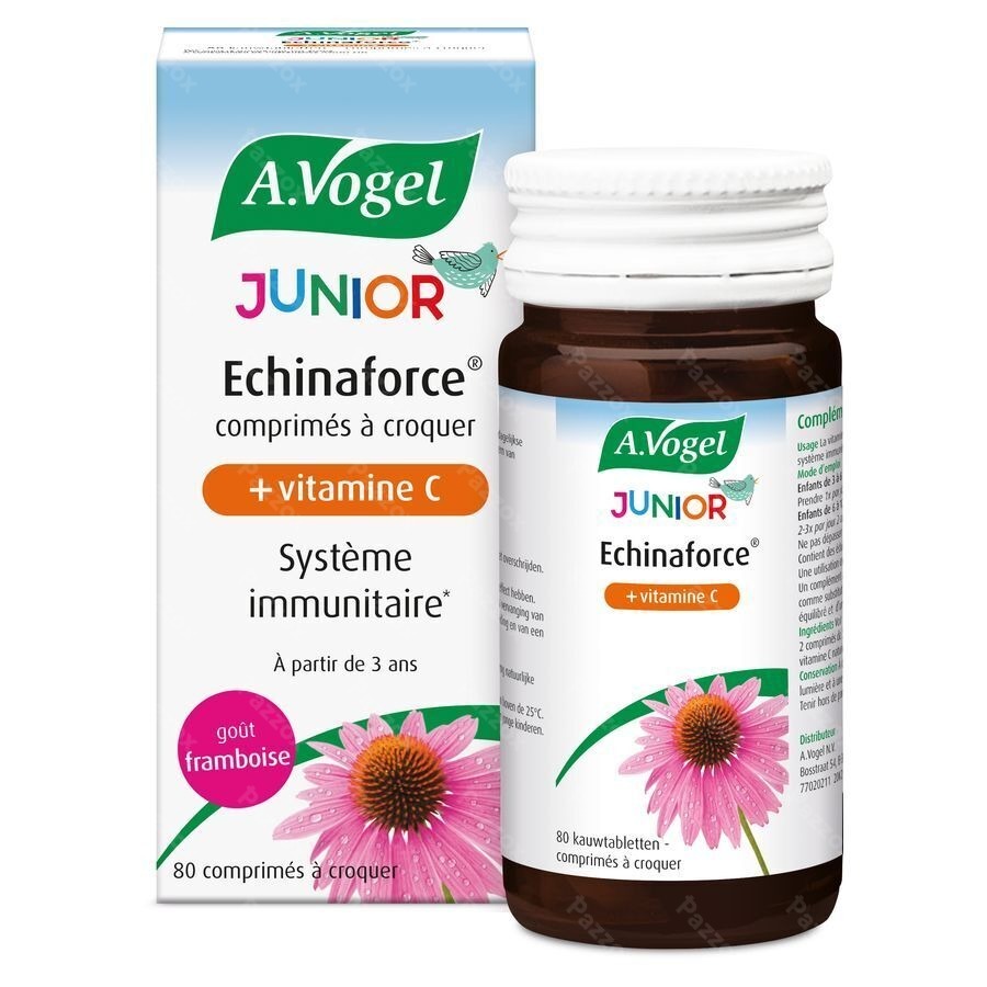 A.Vogel Echinaforce Junior + Vit C 80 Comprimés