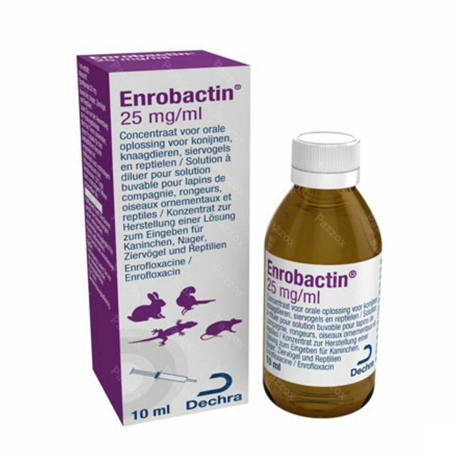 Enrobactin 25mg/ml Conc Sols Buva 10ml