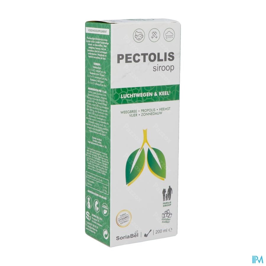 Soria Pectolis Sirop 200ml Rempl.3415726