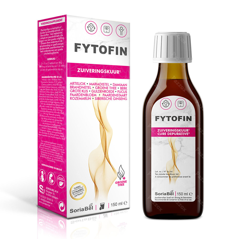 Soria Fytofin Sirop 150ml Nf Rempl.1630201